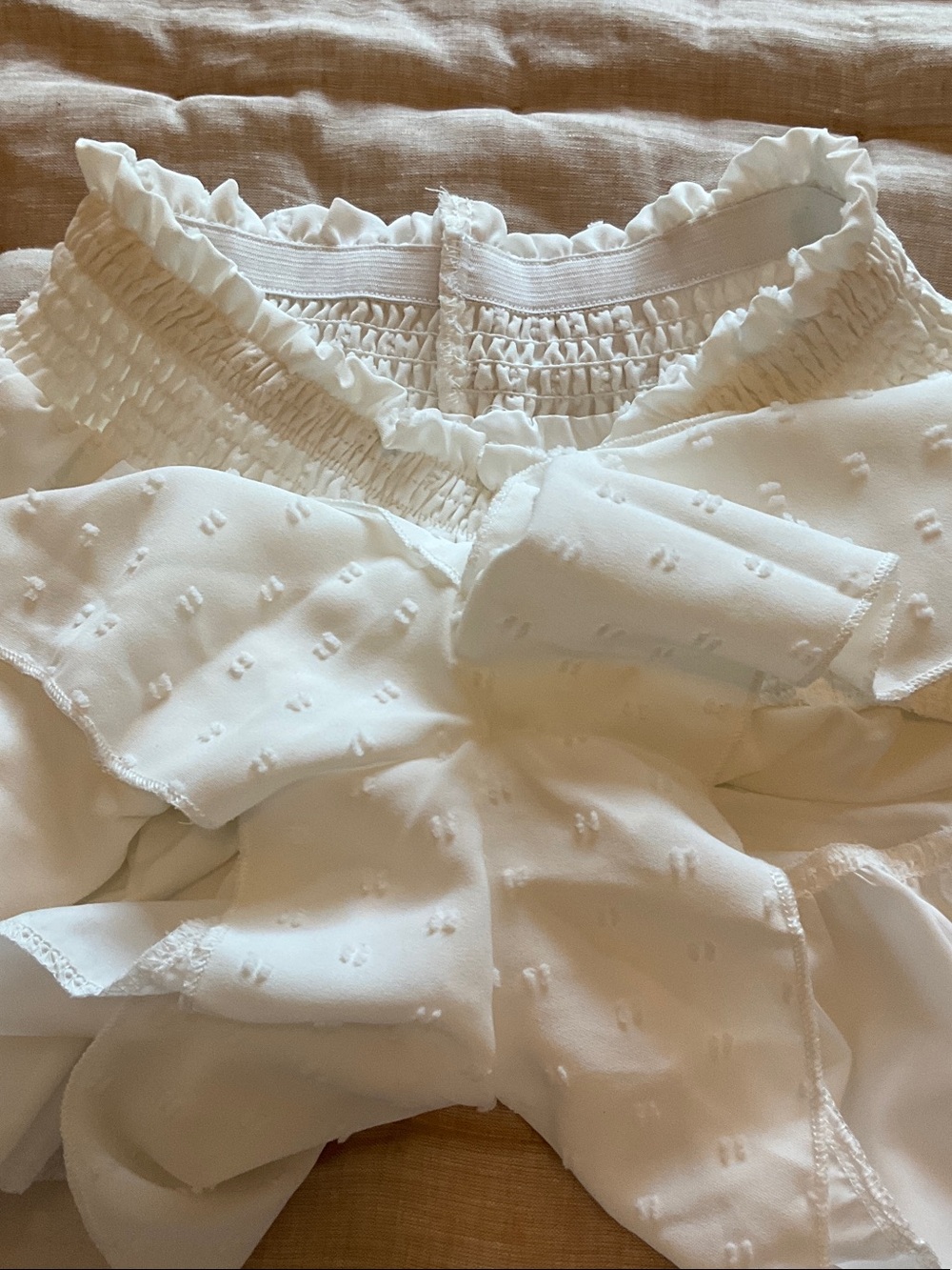 SHEIN Ruffle Tiered Shorts 6 - Picture 4 of 7